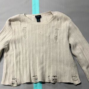 Rue 21 cut out sweater!